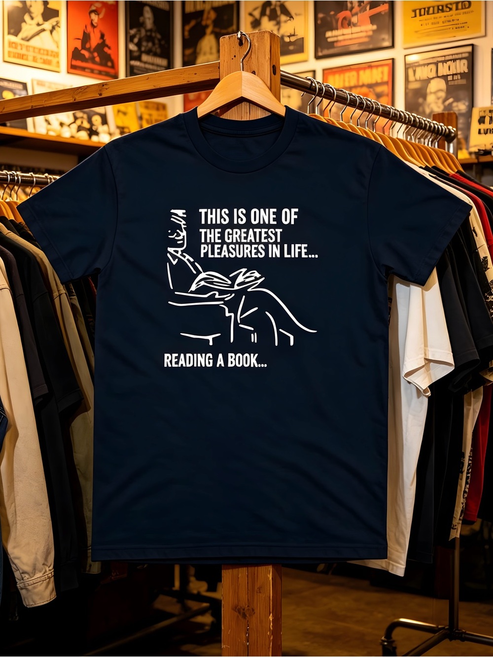 Greatest Pleasures In Life Men’s Funny Offensive T-Shirt - Cotton - Gift
